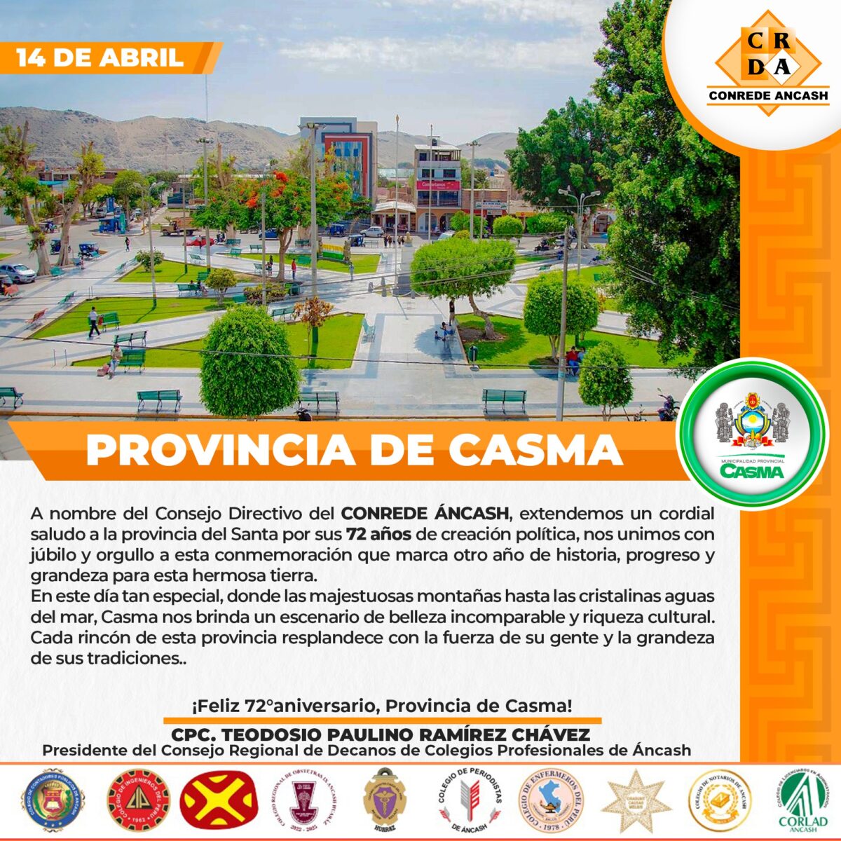 72° Aniversario Casma