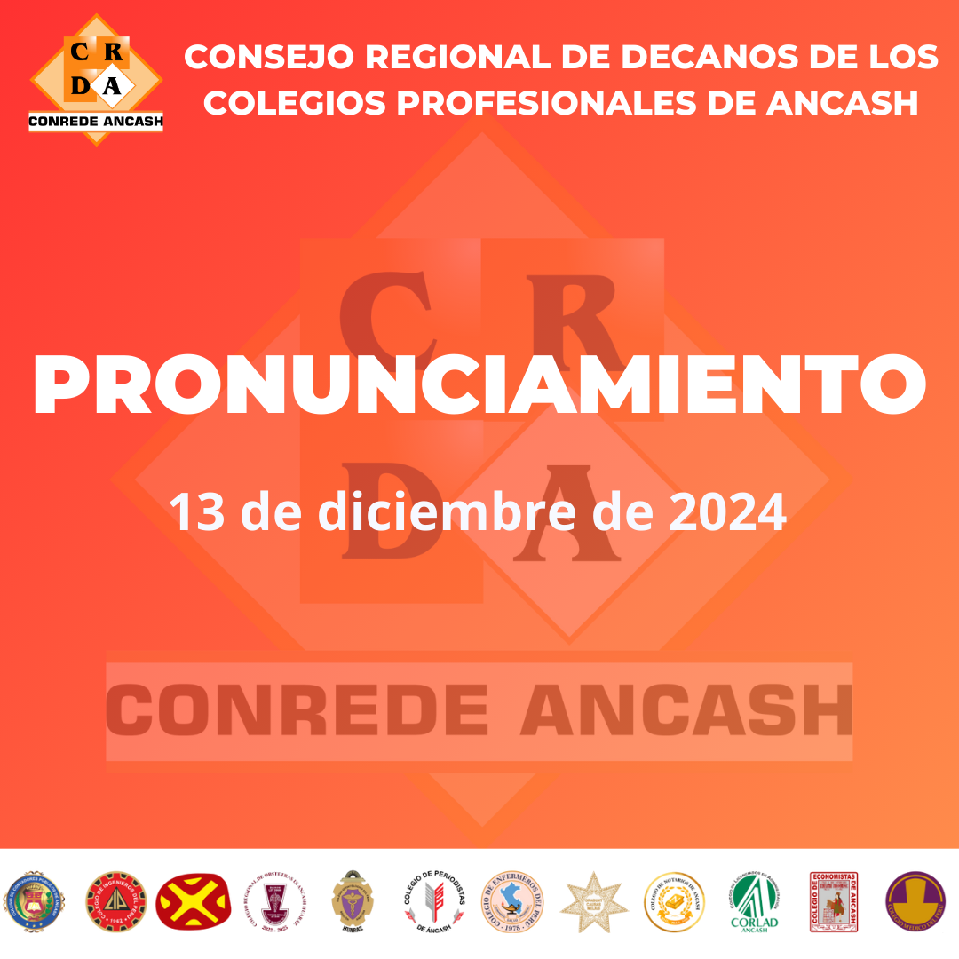 Pronunciamiento 13/12/2024